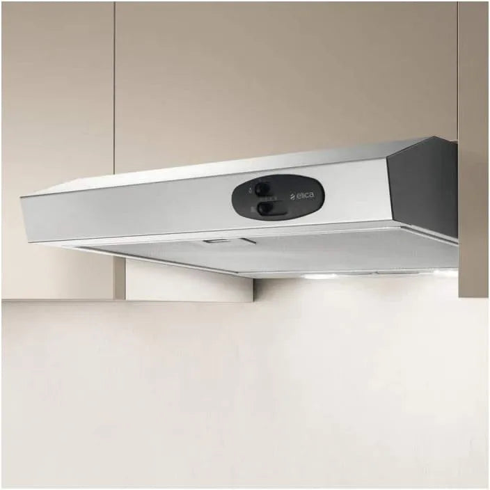 Elica modèle F F F/60, 60 Semi-intégrée, Acier inoxydable 270 m³/h, Krea LX IX F, amovible