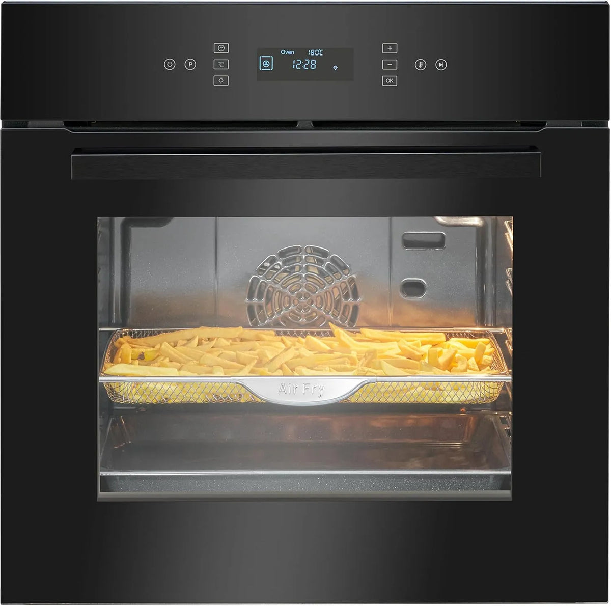 Bomann four EBO7912-finition noire, encastrable 67L finition noire, EBO7912-Noir