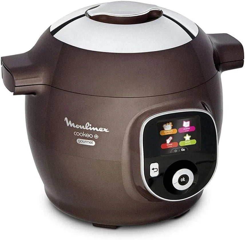 Moulinex CE852900, Multicuiseur Intelligent Cookeo + Gourmet 6L 6 Modes de Cuisson 150 Recettes