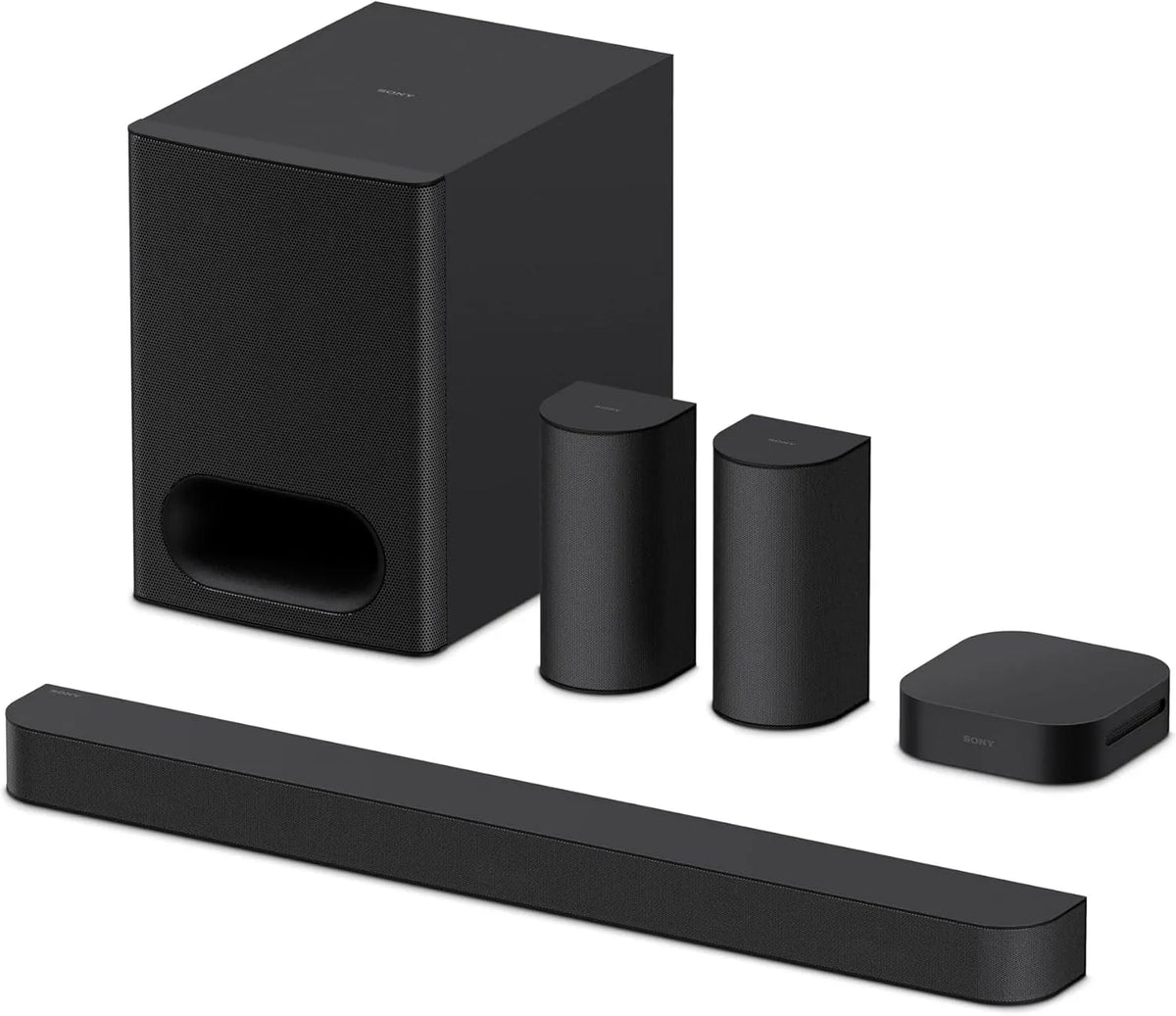 Sony modèle 5.1.2ch, BRAVIA Theatre System 6, puissance 1000 W, Mode Multi Stereo Party, Son Enveloppant canaux, Dolby Atmos, DTS:X, DSEE