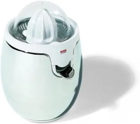 Modèle SG63 Alessi, Presse-Agrumes Electrique W Design en Acier et Résine Thermoplastique, finition blanche