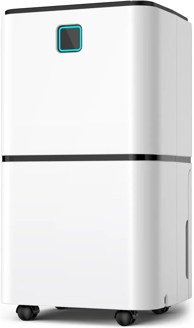 Déshumidificateur HUMILABS, électrique 12 litres, 24, convient pour les pièces, caves et salons d'environ 80 m³, 30 m², mode veille, sécurité enfant