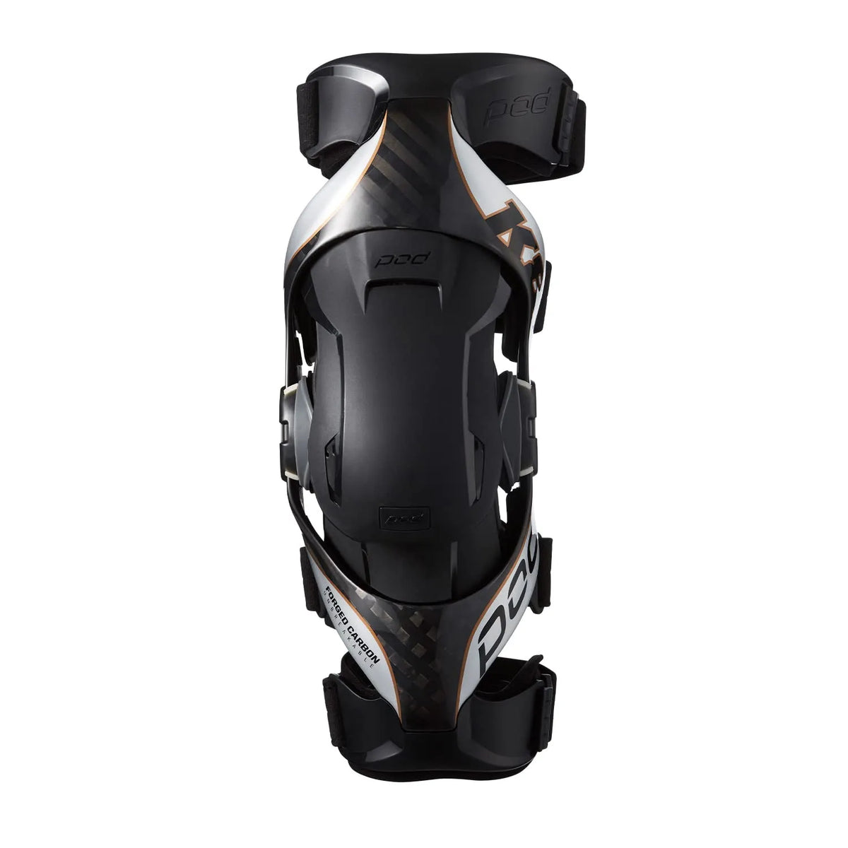 Motocross Genou Gauche K8 Version 2 Carbon Pod Protection, Xl, finition noire