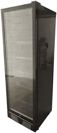 Modèle à boissons capacité 380 litres Full Black SC-380C Frigo vitrine, FB