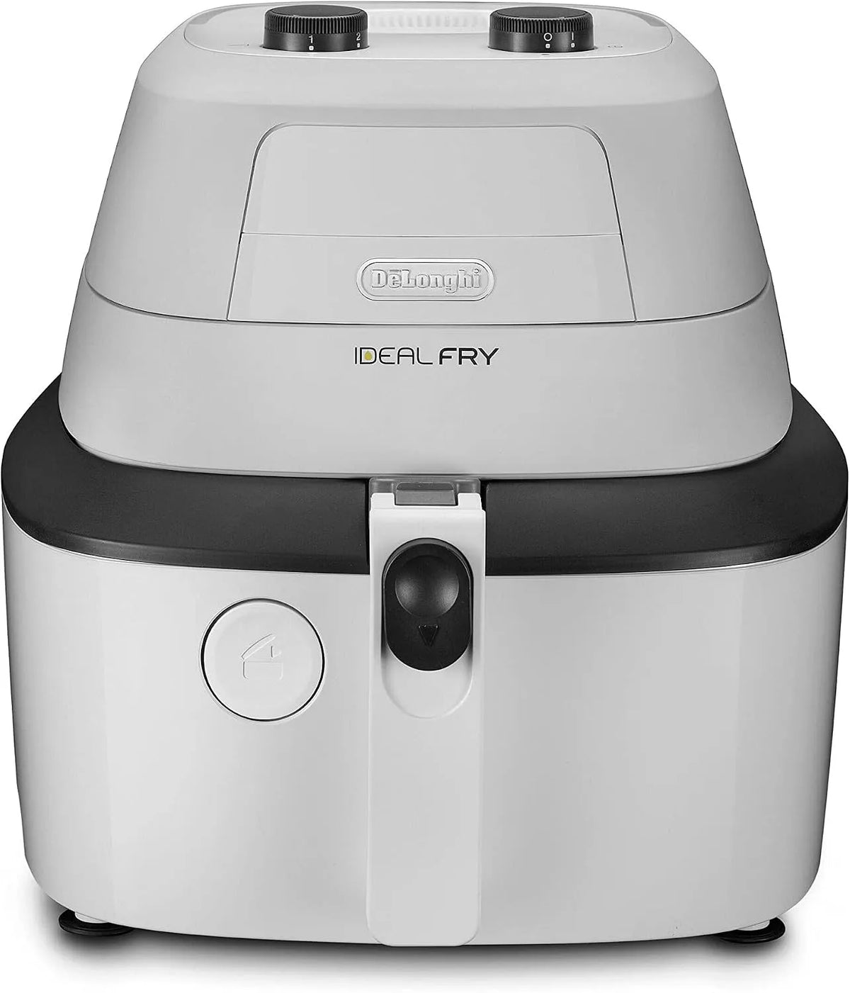De'Longhi friteuse à air chaud FH2101.W, IDEALFRY chaud 1 kg, puissance 1400 W, Plastique, finition blanche