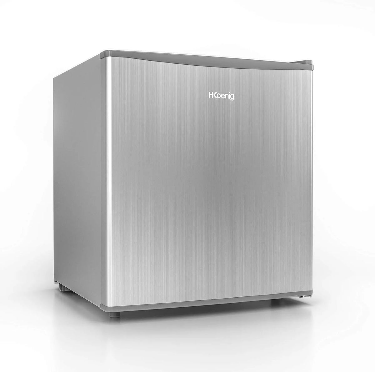 Réfrigérateur FGX490 H.Koenig Mini, Frigo finition grise, 39 dB, capacité 45L Compact, Compartiment Glaçons 4L, Silencieux, Porte Réversible