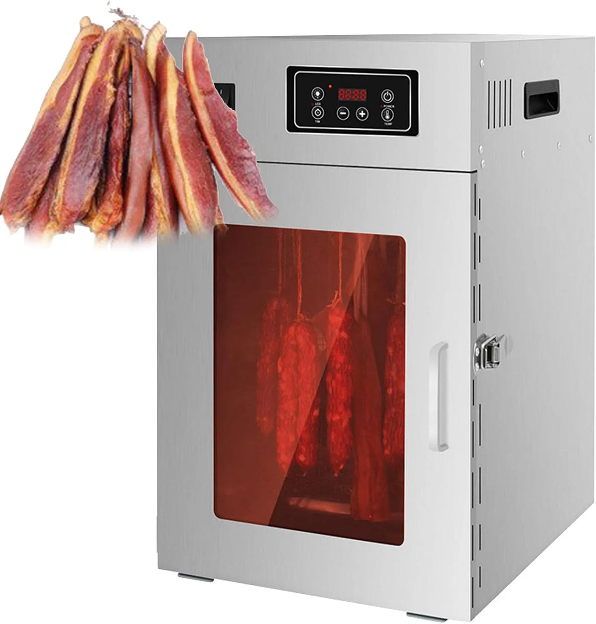 Déshydrateur alimentaire, Déshydrateur à Double Ventilateur, Minuterie 24 h, Contrôle de la Température de 30 à 90 °C, Panneau LED, Séchage Rapide