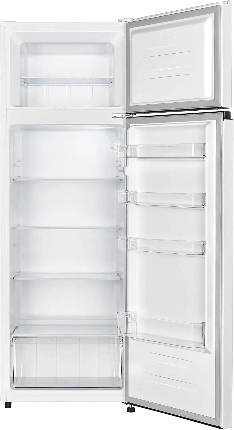 Réfrigérateur EFT 1612 WH, 1,43m, Grande Capacité de 204L, Statique, Installation Facile, Éclairage Intérieur, finition blanche