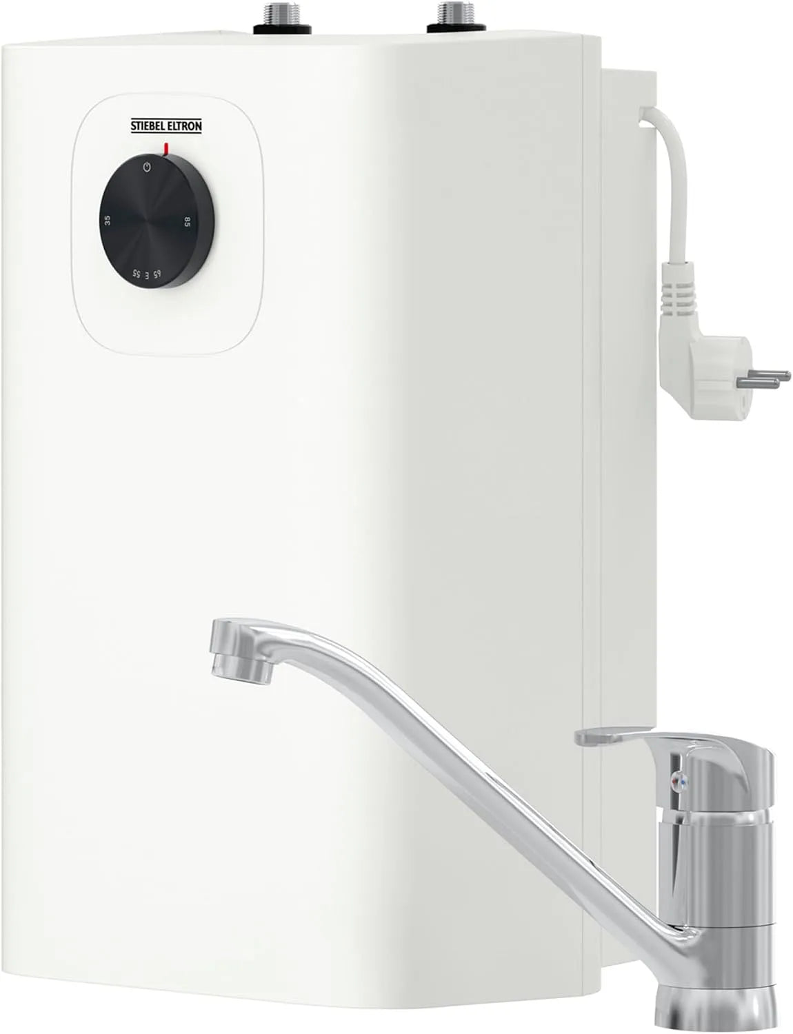 Chauffe-eau électrique, capacité 5 l, puissance 2 kW, thermostop, fabriquée en Allemagne, avec prise 230 V, fonction anti-goutte, basse pression