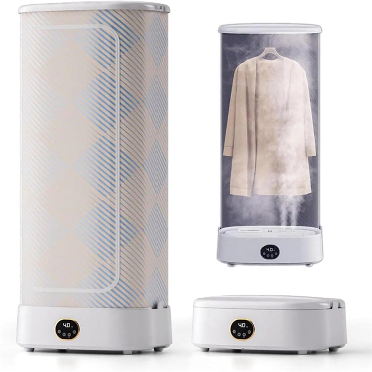 Modèle Repasser Automatique Machine De 240min Machine À, Circulation Air Chaud À 360°, Séchage À Vapeur, Minuterie Intelligente