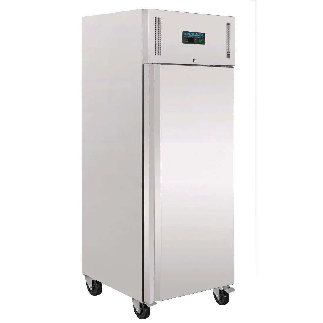 Armoire réfrigérée Polar Refrigeration U632, dimensions 2010x745x835mm, positive U-Series 350W 650 litres, 2°C à 5°C, Acier inoxydable