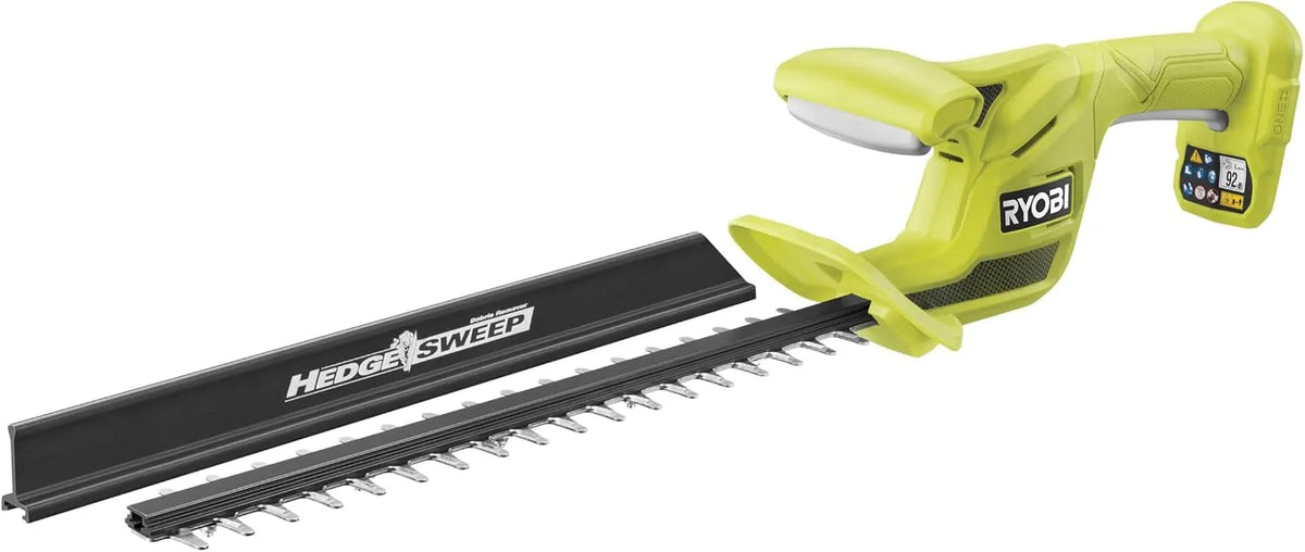Ryobi modèle, Taille-Haies Linea 18V RY18HT40B-0, Lames 40 cm, écartement 16 mm, Design en Ligne, HedgeSweep, Vendu sans Batterie ni Chargeur