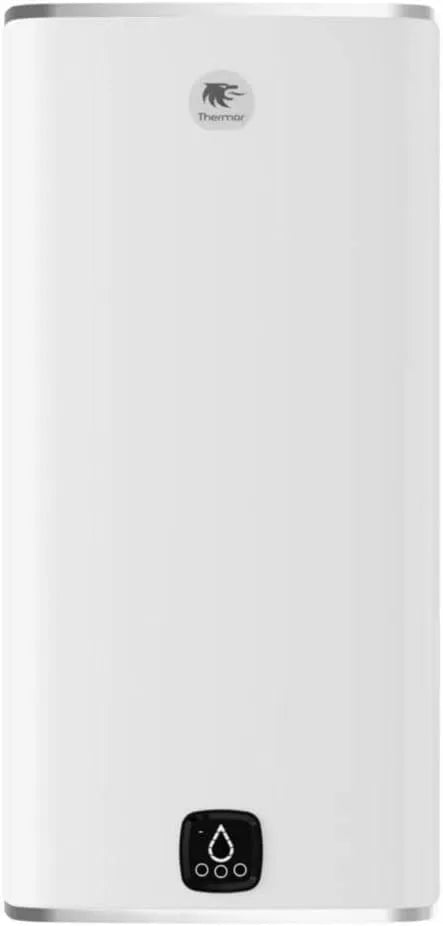 Thermor chauffe-eau électrique, puissance 2400W, 4 à 5 personnes, finition blanche, Malicio 3 connecté, capacité 120L, Carré vertical mural
