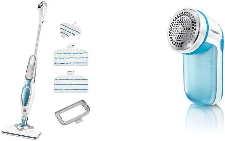 Philips modèle, puissance 1600 W FSM1630-QS GC026/00, 4 Accessoires + Rasoir Anti-Bouloche, Réservoir: 460 ML, Anti-Peluche