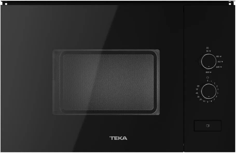Four à micro-ondes ML 820 FI TEKA, 2 Télécommandes d'affichage, Capacité 20L, 5 Niveaux, Sortie 800W, encastrable, Intérieur, finition noire