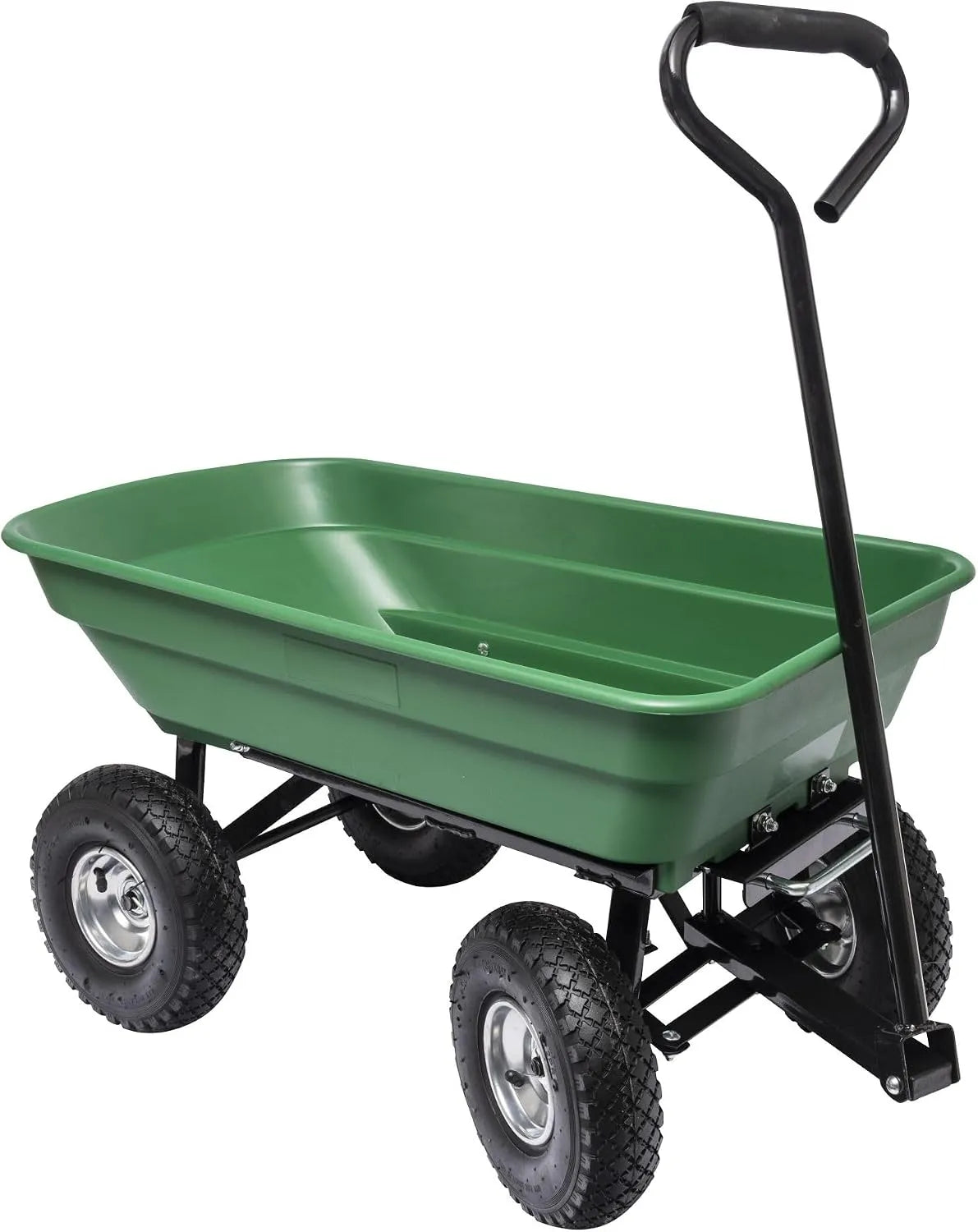 Chariot remorque de Jardin 52 litres WERKA PRO, poids 120 kg, largeur 93 cm