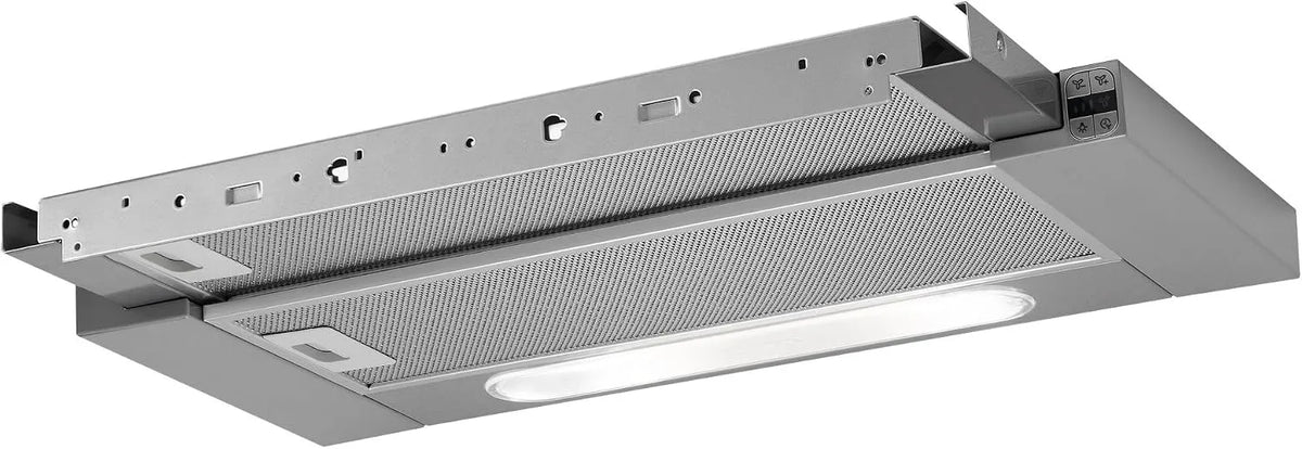 AEG modèle DPB5650M, hotte Semi-intégrée, Acier inoxydable 537 m³/h A, semi-encastré