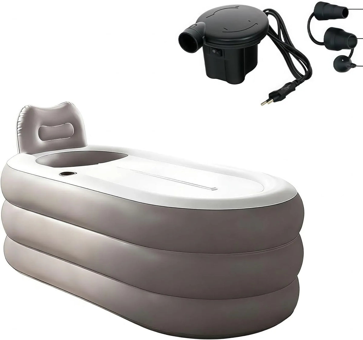 Pour adulte Baignoire gonflable, baignoire glacée au format au format portable pour athlètes, largeur 145 cm