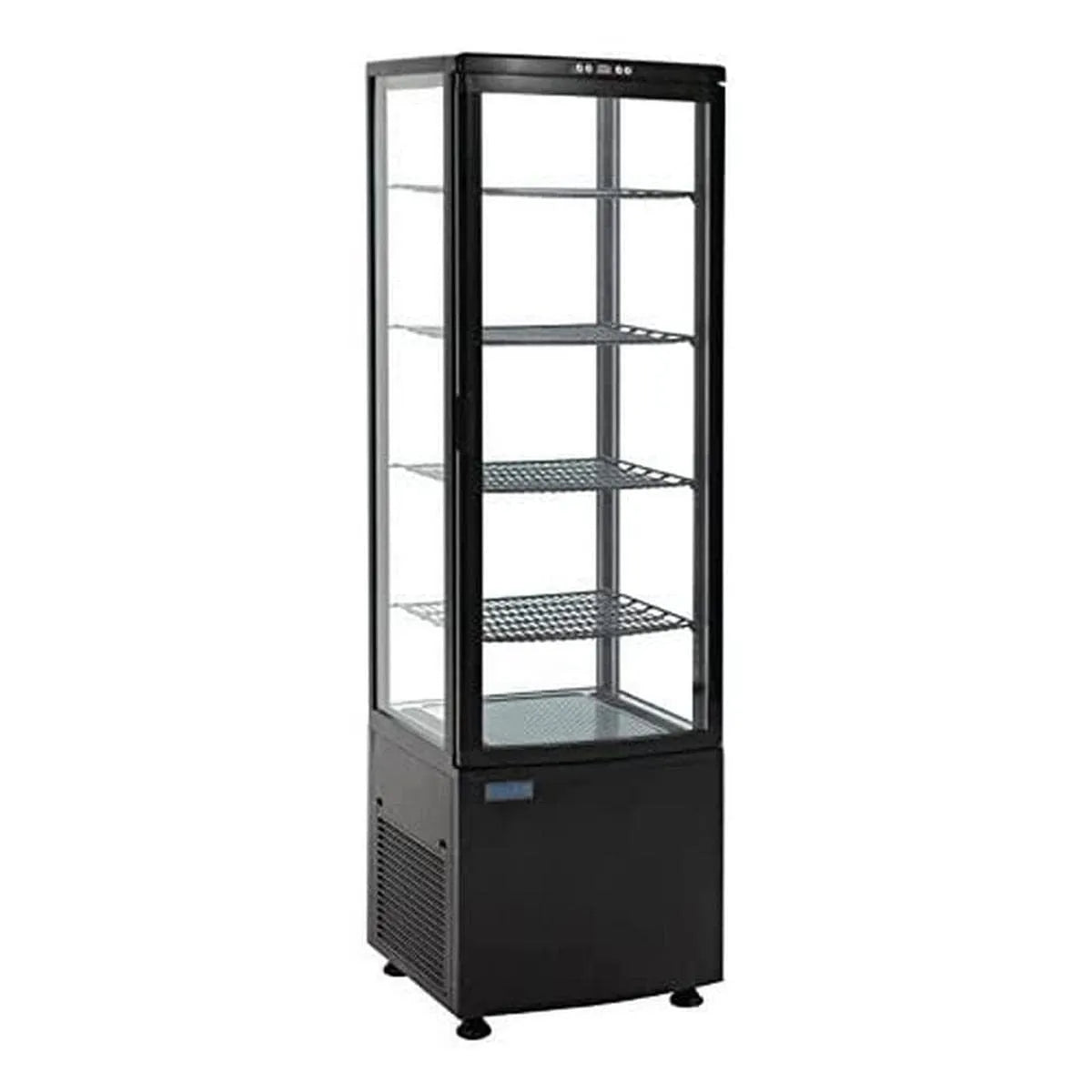 Modèle C-Series Vitrine réfrigéree incurvée 235 litres DP289 1690 x515 x485 Polar Refrigeration, 2°C à 12°C, 4 étagères, mm, Classe énergétique B