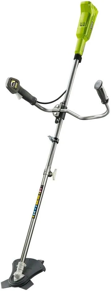 Ryobi débroussailleuse OBC1820B, Coupe 30cm, Lame Métal + Tête Fil, Batterie Non Incluse, sans Fil 18V One+, Poignée Bike