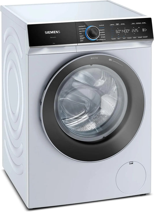 Siemens lave-linge WG44B2A40 iQ700, intelligente 9 kg, 1400 tr/min, Accélérez vos programmes, moteur iQdive, iDos, Dosage intelligent du détergent