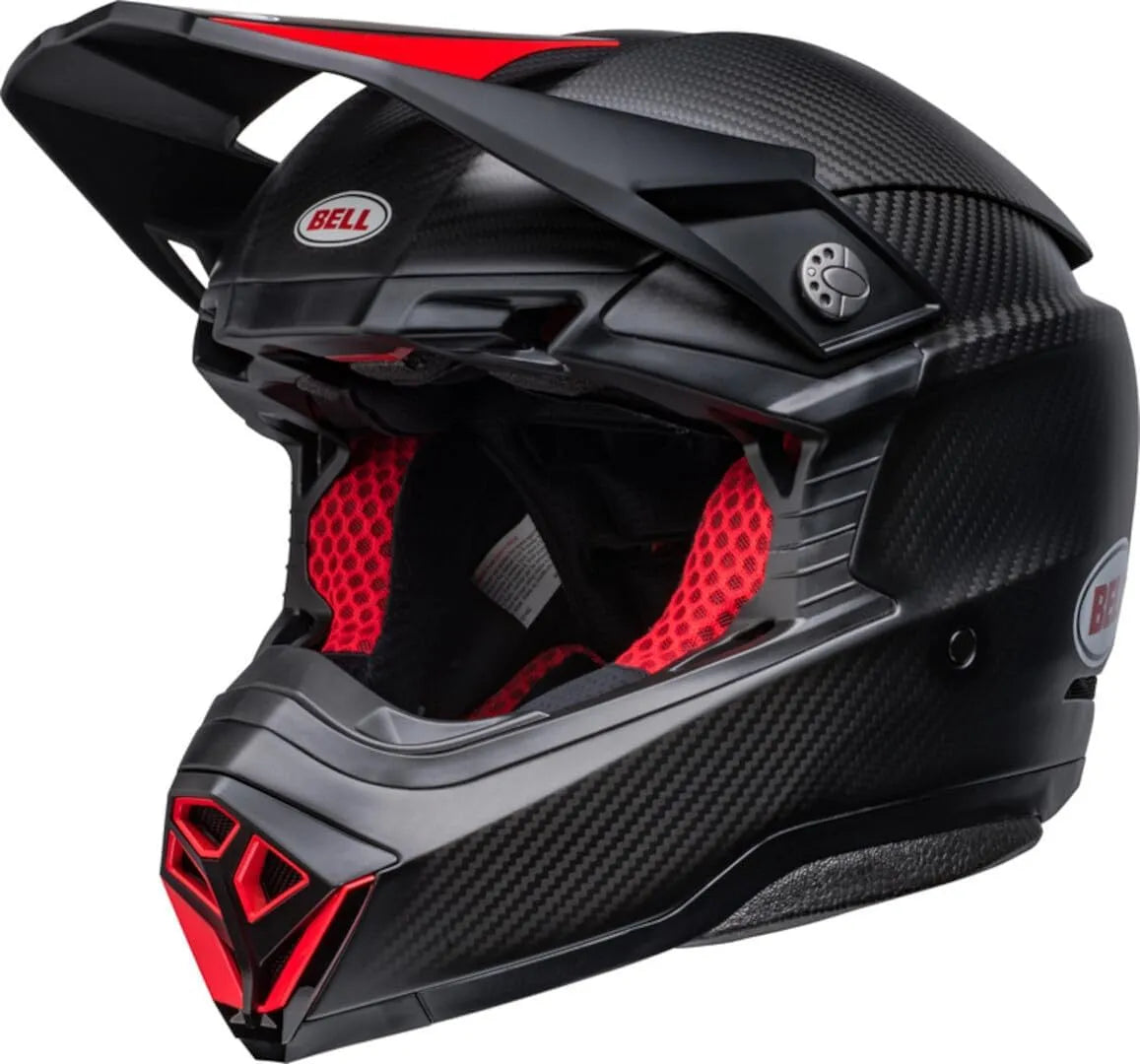 Casque moto MOTO-10 7156445 BELL, de Motocross Spherical finition noire Taille S