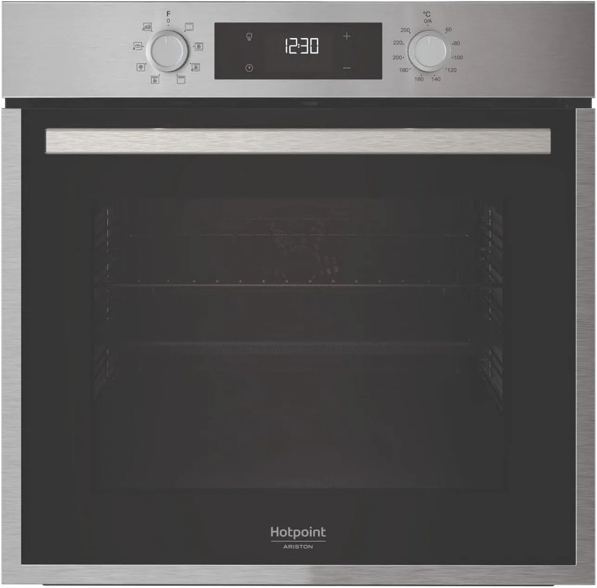 Hotpoint four HAO455CX, Classe Énergétique A, Multifonction, Commande Électronique, Inox, Encastrable Catalyse 71L, Programmes Automatiques