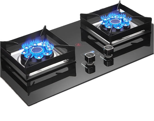 Cuisinière à gaz 75CM2, Brûleurs 17742BTU, 180 Minutes Autour De La Synchronisation Indépendante, NG