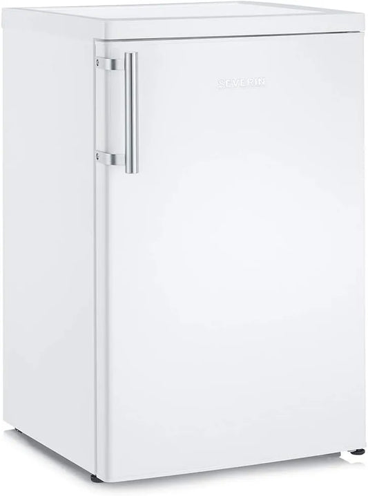 Severin réfrigérateur VKS 8808, Hauteur 84.5 cm, capacité 120 L, 41 dB, 71 kWh, Sous-plan, Pose libre, classe énergétique D, finition blanche