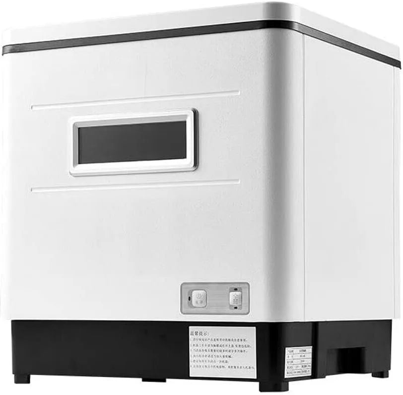 Lave-vaisselle Petit, compact en acier inoxydable 1500 W Idéal pour les petits appartements finition blanche
