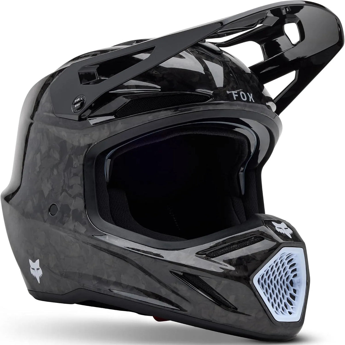 Casque moto, FOX V3 RS Carbon Solid MIPS de Motocross