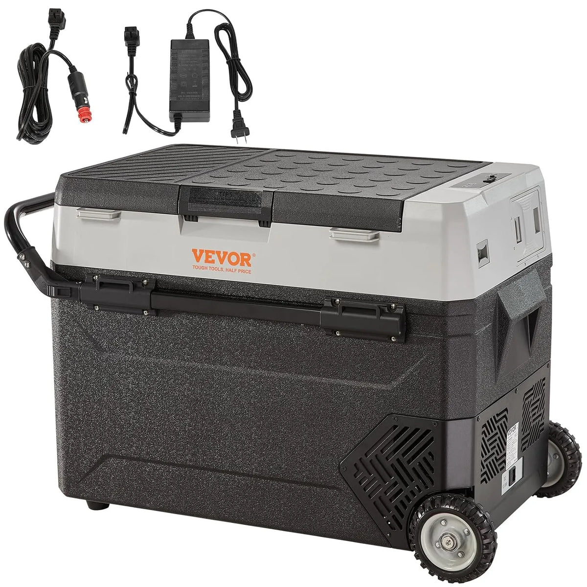 Vevor glacière CC 100, Électrique Portable de 38 L Réfrigérateur de Voiture Portable 12/24 V -240 V CA Frigo
