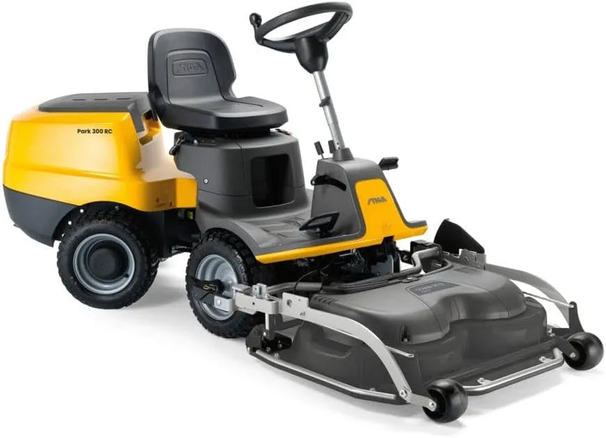 Stiga tondeuse, Park 300 RC Autoportée Frontale avec Moteur Essence 432 CC, Plateau Combi 95 cm QuickFlip, Direction Articulé