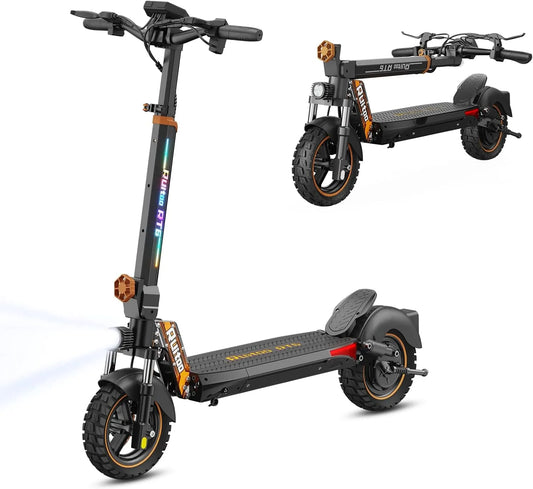 Trottinette électrique RT6/T2 Max/M5 Pro/T3, 3 Modes de Vitesse, T3 Maxi, Autonomie 55/65/75/85KM, Moteur Puissant, Pneus Tout-Terrain