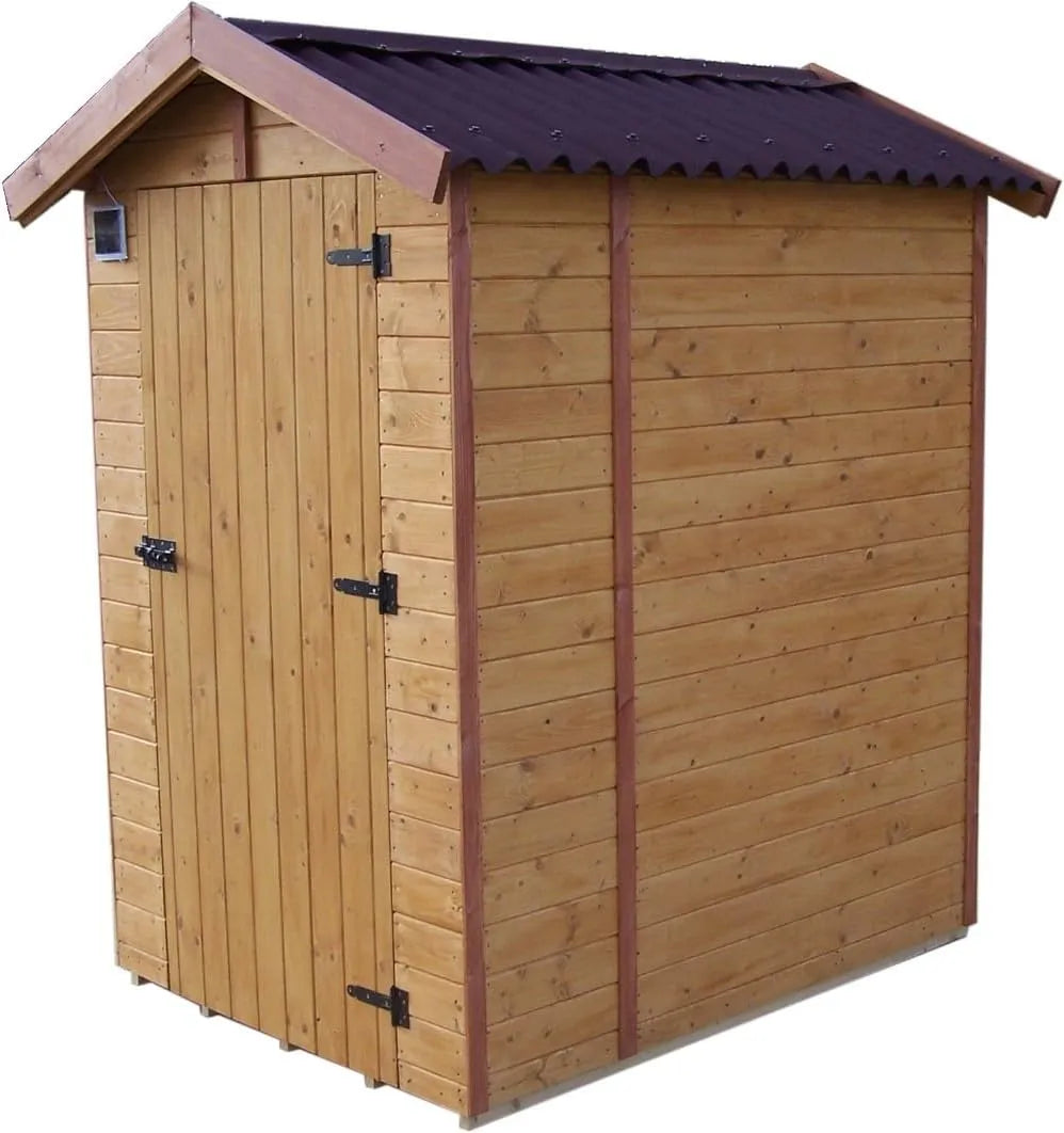 Modèle Panneaux de Bois 1.35m2 Abri WC, 16mm