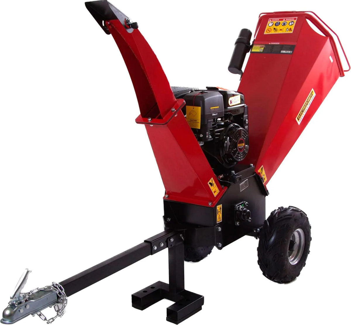 Modèle Branches ELECTROPOWER 15CV Broyeur de, 120mm, à démarrage électrique, Grand débit