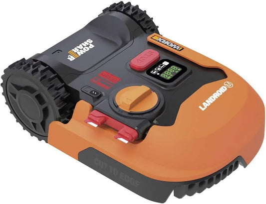 Worx tondeuse WR141E, 500 m², Landroid, Robot Connecté, Installation Facile, Configurable, Autonome, Contrôle à Distance Via APP, Tonte Intelligente