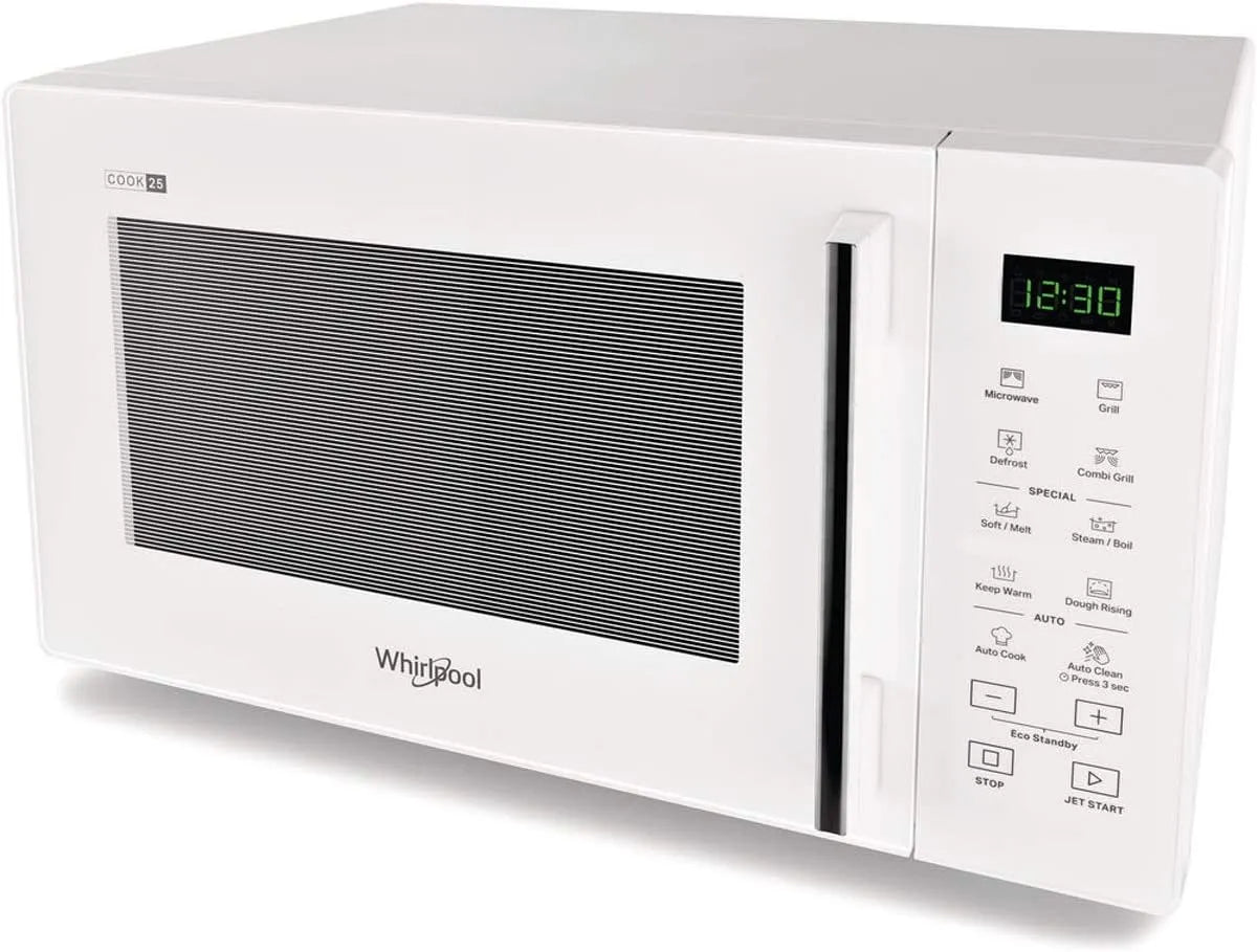Whirlpool four à micro-ondes MWP254W, avec Gril Corporation 25L finition blanche 900 W 25 L