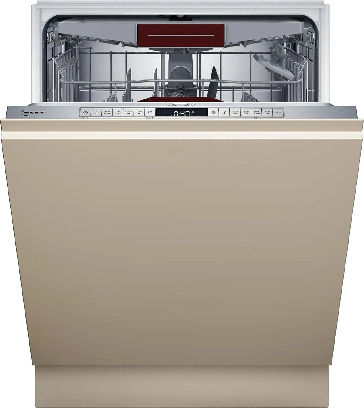 Neff lave-vaisselle N70, 60cm tout intégrable, Classe énergie A, Indice d, Hors Tarif