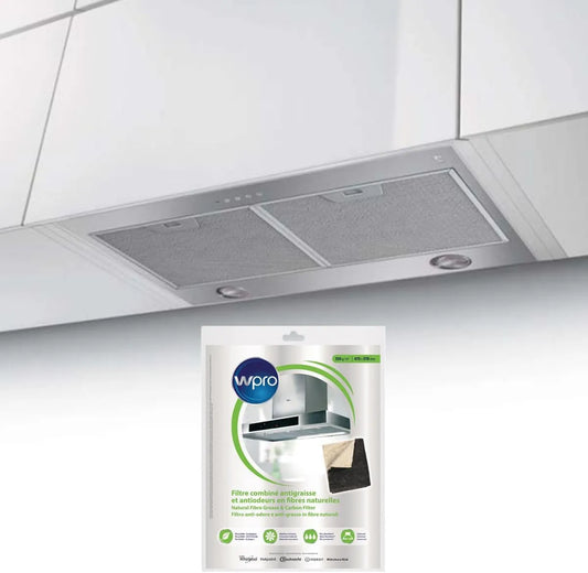 ROBLIN Groupe, filtrant aspirant inox Largeur 55cm 4 niveaux de vitesse Débit d'air 740m3, 740m3/h
