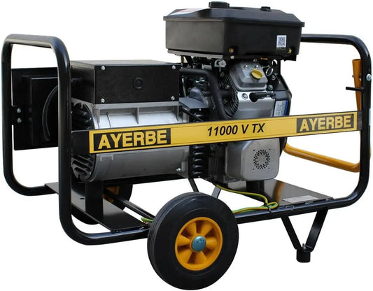 Générateur électrique ay11000vtx Ayerbe generadores moteur, portable Honda essence électrique