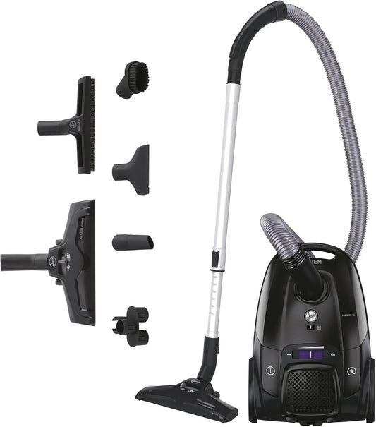 Hoover aspirateur 69dBA EPA12 TXLZ72HM, Capacité 3,5L, Telios Extra Lite Traineau avec Sac Compact Silencieux, Accessoires, Puissant 700W