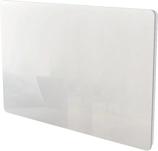 Radiateur Kalia, électrique à inertie sèche bloc CERAMIQUE + facade VERRE écran LCD 1500W GLASS Norme NF