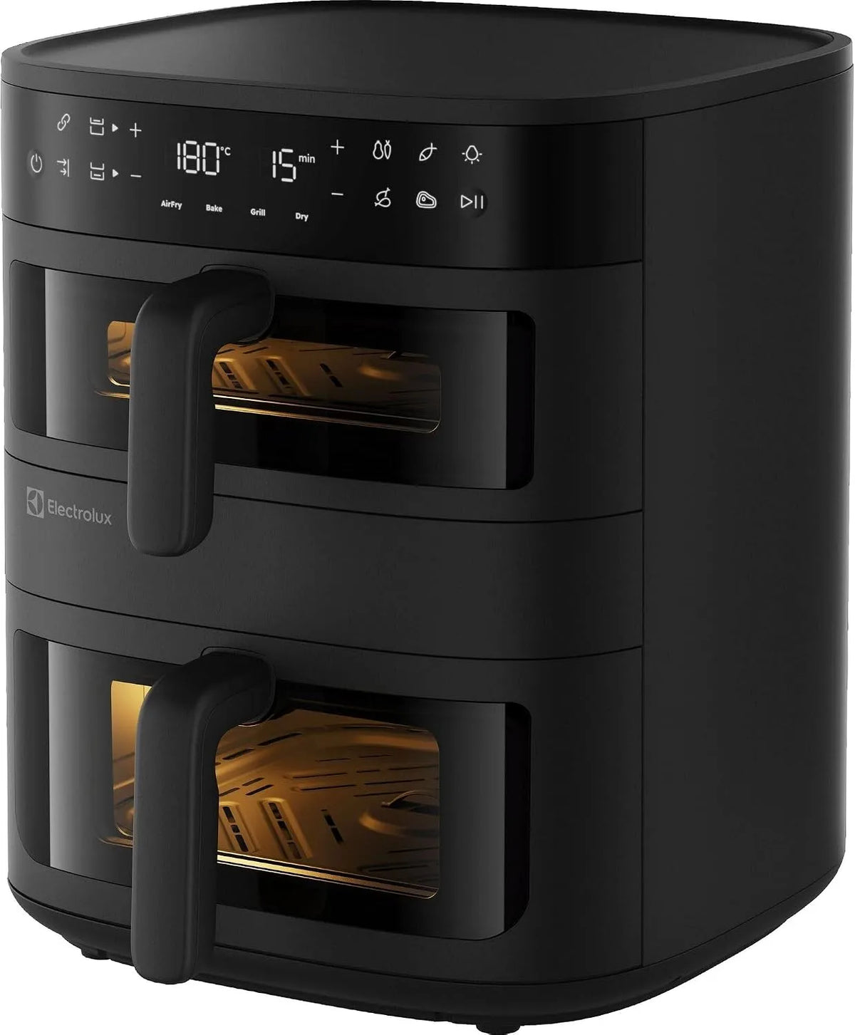 Electrolux lave-vaisselle EAFD11B, Air Fryer 800, 8 Programmes, capacité 11L, 60–200°C, puissance 2700W, Double Tiroir Dual Zone, Compatible