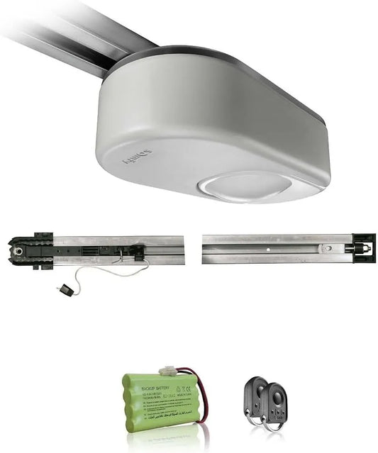 Modèle porte de garage Dexxo Smart 800 io 12m2 Motorisation pour, Livrée avec 2 télécommandes, Pack chaine, Jusqu'à