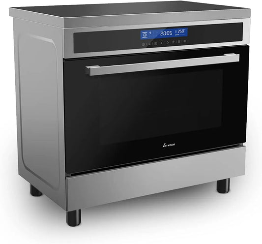 Plaque à induction CC9001IND, capacité 108 l, 15 niveaux de chaleur, zone flexible, largeur 90 cm, 4 zones, KKT KOLBE Fours et cuisinières