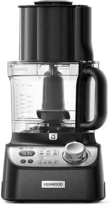 Kenwood robot de cuisine FDM72.990.BK, 11 accessoires inclus, Multipro XL Weigh+ avec balance intégrée, idéal pour préparation complète