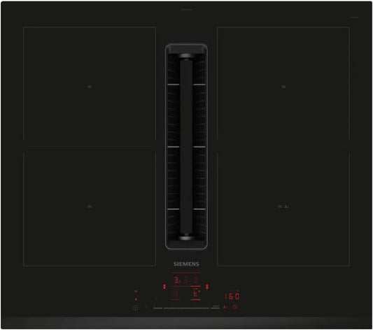 Siemens plaque de cuisson ED631HQ26E IQ500, largeur 60 cm, induction, CombiZone, Slider