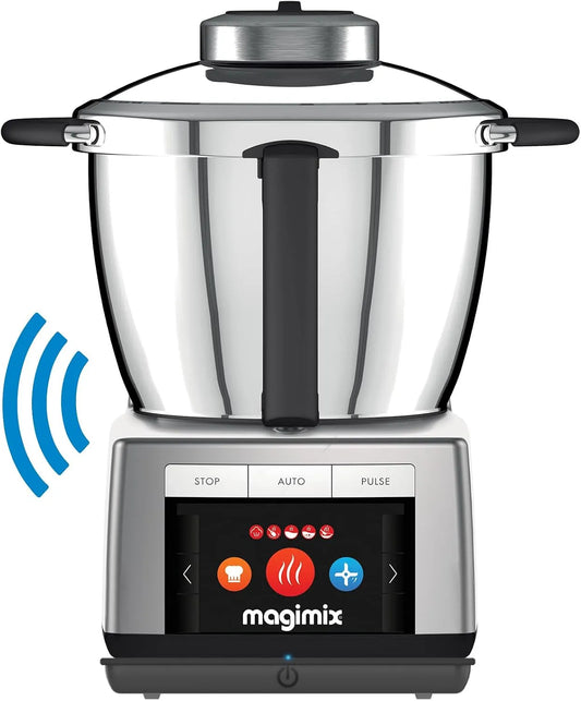 Robot de cuisine MAGIMIX, Hachoir, Cuisson, Connect platine, multifonction connecté Cook Expert 3.5L- Blender, Boulangerie, Connexion Bluetooth