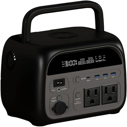 Générateur électrique, 400 Wh, Les véhicules de Loisirs et la Maison, pour Le Camping, Station d'alimentation Portable, Solaire